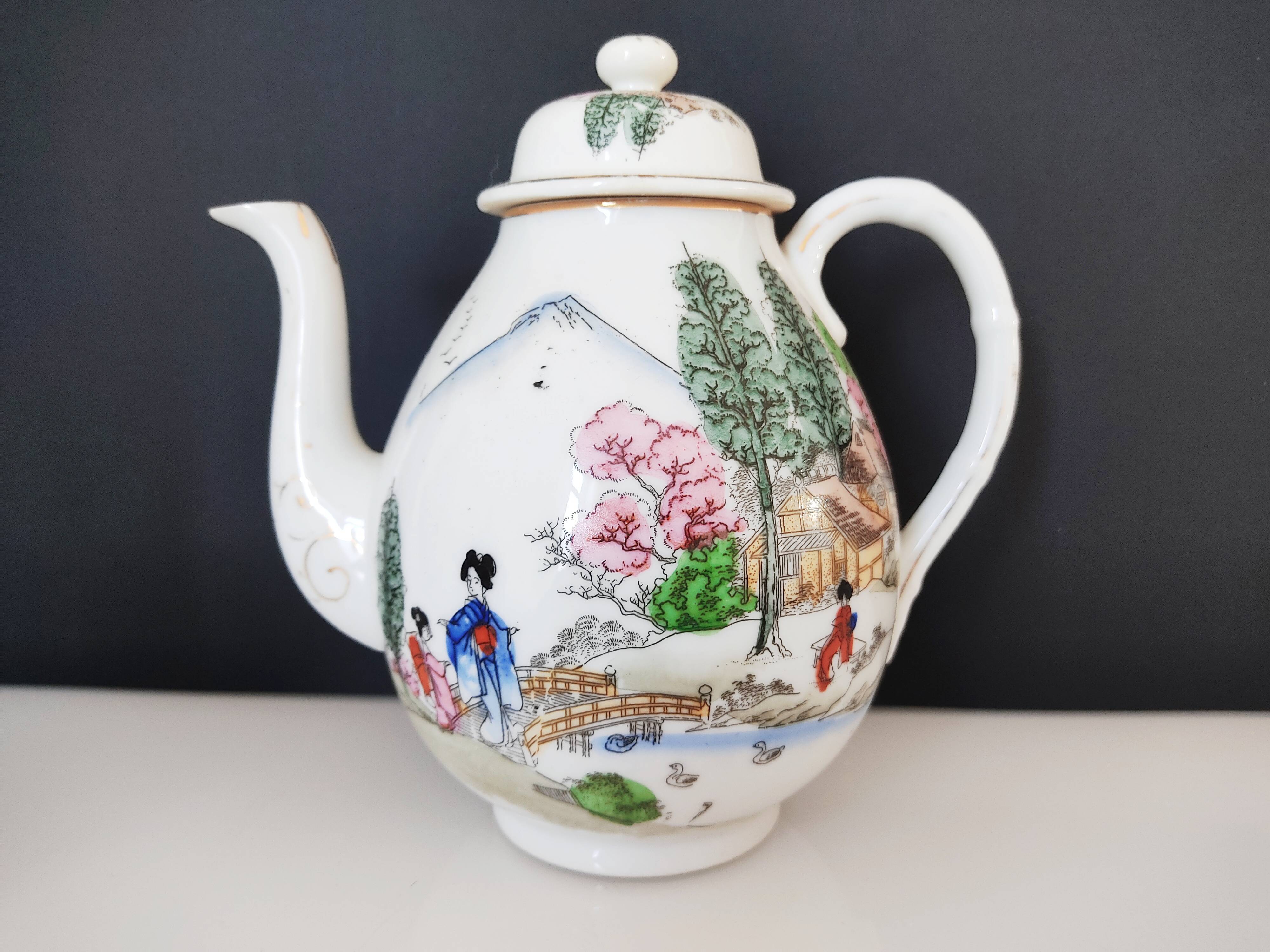 Japan porcelain teapot