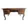 Antique wooden desk with 4 drawers.
