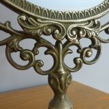 Brass psyche mirror 27x38cm