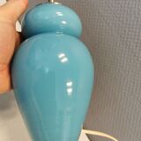 Table lamp designed by Anja Kjær in 1991 for Royal Copenhagen (produced at Holmegaard glassworks)