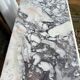 Antique patinated Louis XVI buffet, marble top.