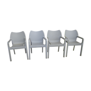 Série de quatre chaises - siesta