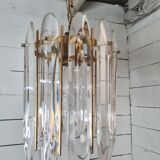 Suspensions en cristal de murano des années 70