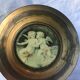 Small brass box decorated with angels