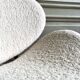 Contemporary design armchair in sheepskin