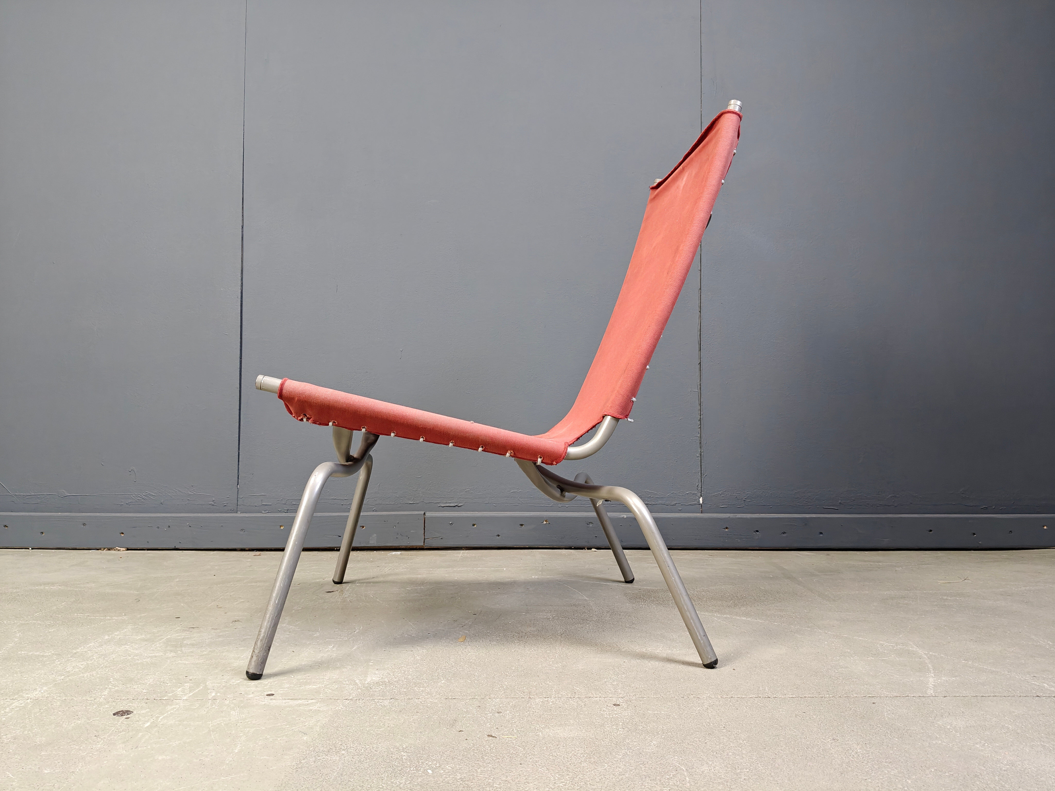 Vintage crossed legged lounge chair by Fabiaan Van Severen, 1990s