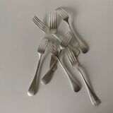 Silver-plated forks