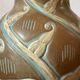 Imposing enamelled stoneware vase Mougin Nancy by Legrand - Art Deco