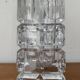 Vase Bloc en Verre de Cristal au Plomb Allemand Vintage, Années 1970
