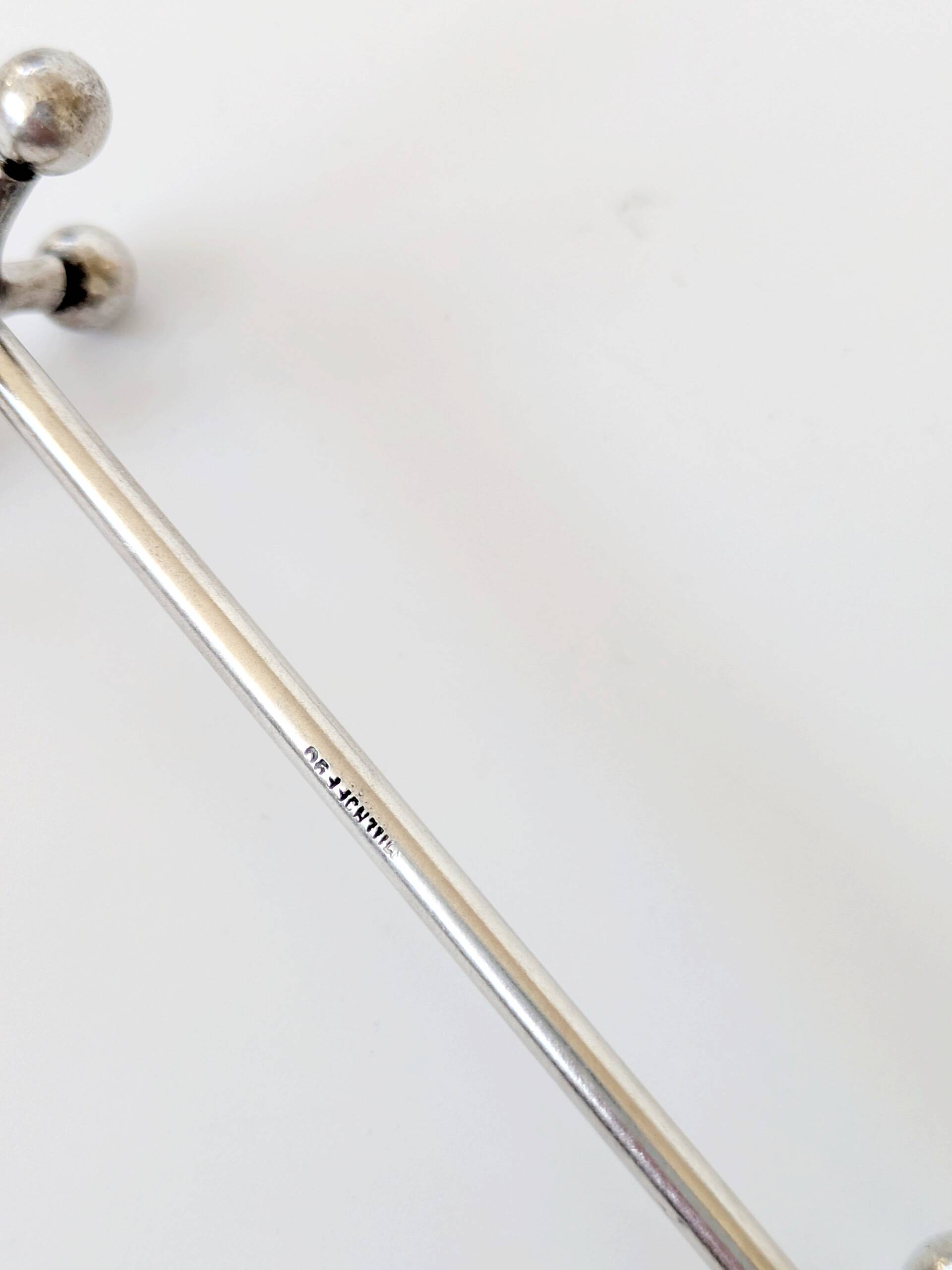 Set of 6 WMF Silver-Plated Knife Rests, Jack Style, Vintage 1970s