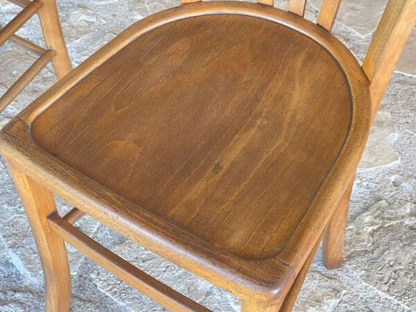 Paire de chaises bistrot par Luterma , circa 50-60