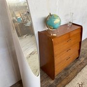 Vintage teak shoe cabinet from the 1960s.