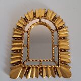 Miroir bois doré
