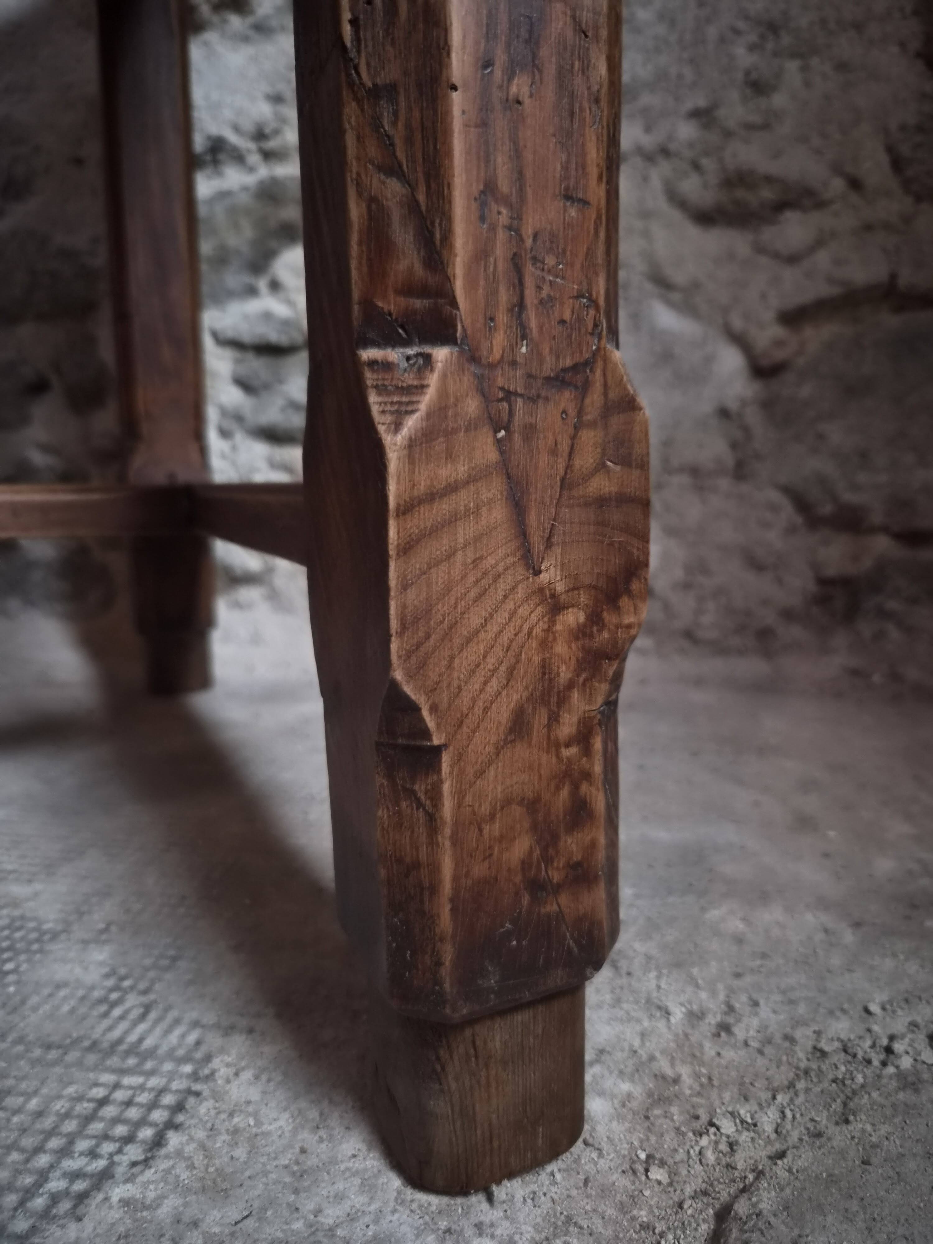 Old farmhouse table in French cherry wood | Auvergne | Circa 1750–1800