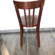 Suite de 4 chaises de bistrot Baumann vintage