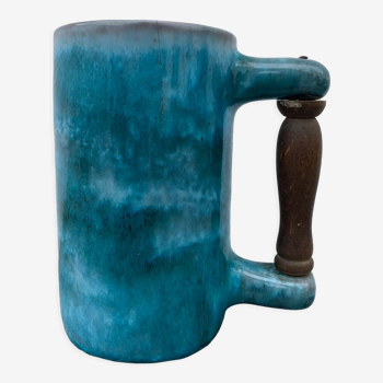 Vase ou chope Cloutier en céramique émaillée