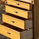 Secretary chest of drawers art deco style secretary