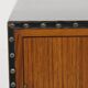Commode scandinave en teck et en skaï, Suède, 1960