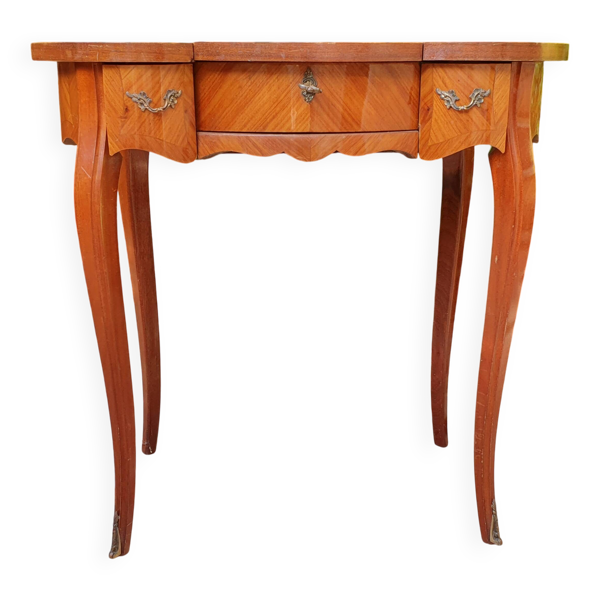 Coiffeuse en acajou style Louis XV