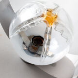 4 Mazzega Murano wall lamps vintage 1960s