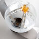 4 Mazzega Murano wall lamps vintage 1960s