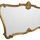 Large gold mirror