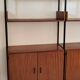 bibliothèque vintage scandinave teck