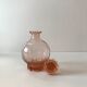 Glass carafe pink
