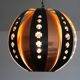 Danish pendant light by Werner Schou, 1960