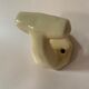 Antique hook in glazed terracotta / Ceramics, 1920, France