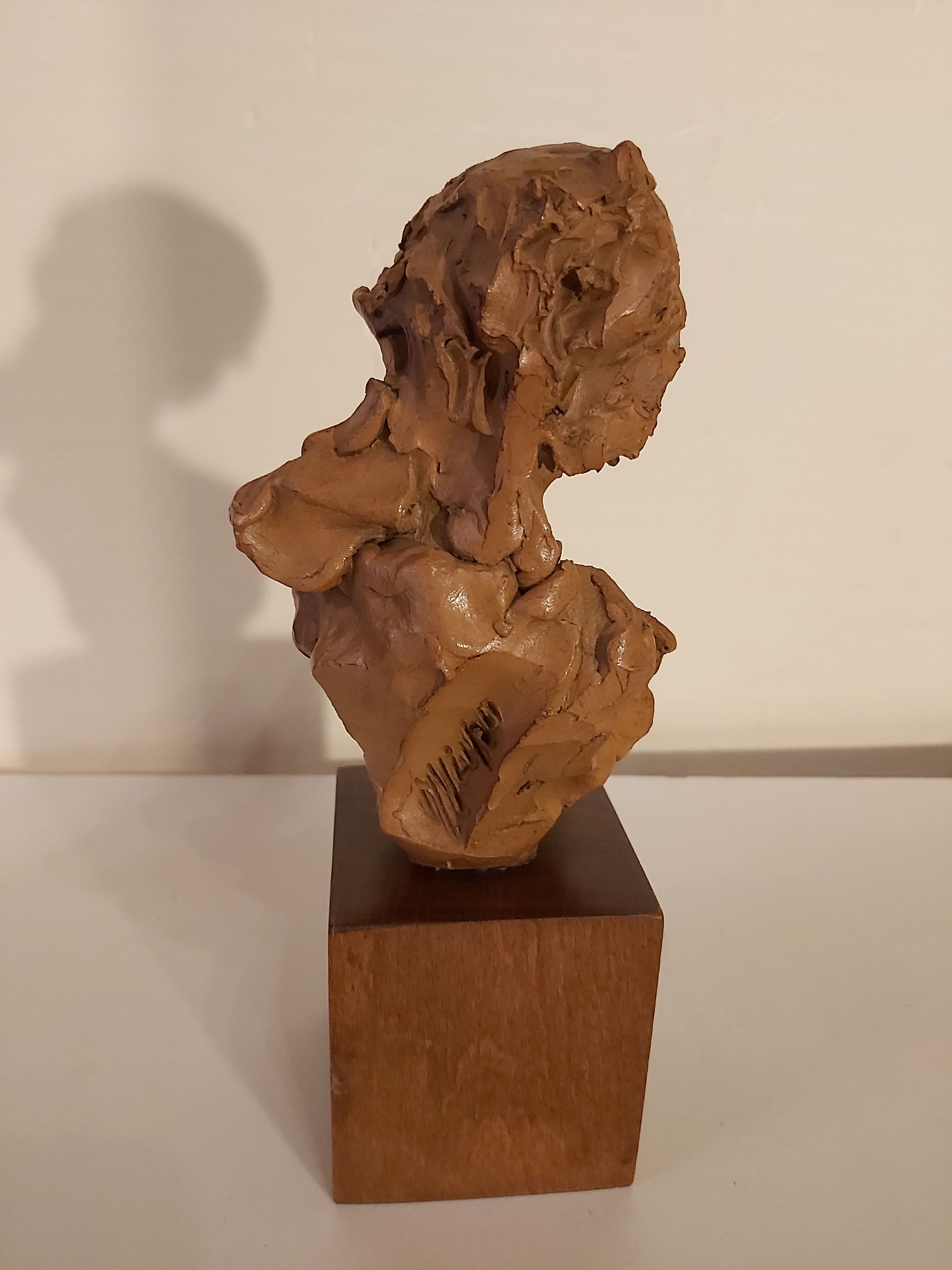 Bust girl in terracotta Nico Venzo