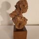 Bust girl in terracotta Nico Venzo