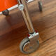Bat chariot desserte vintage Space Age orange vintage