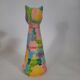 Cat statue, vintage, design Aldo Londi for Bitossi, Rimini series.