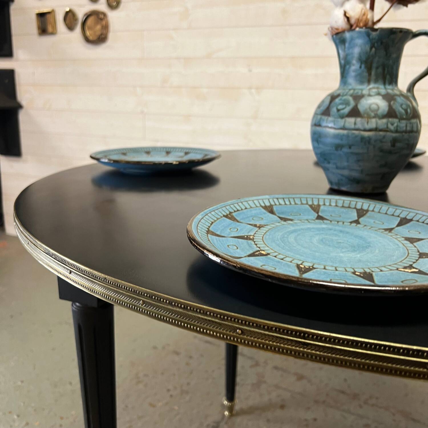Table de style Louis XVI revisité style napoleon III