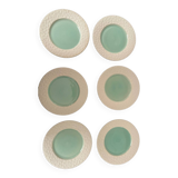 Ensemble de 6 assiettes à dessert JARS 21 cm