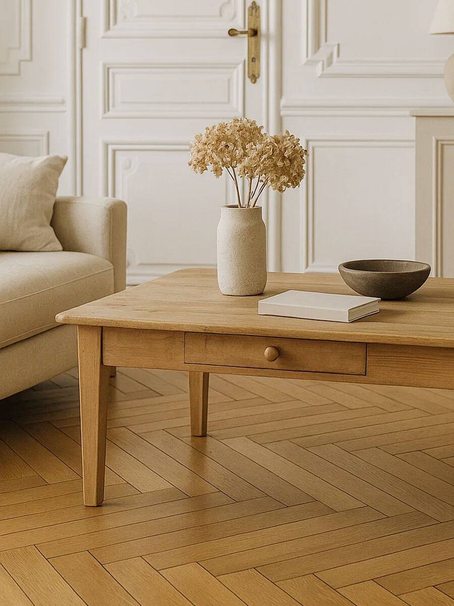 Table basse en bois