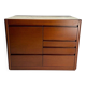 Italian Dry Bar attributed to Angelo Mangiarotti for Molteni in Wood and Marble, 1960s
