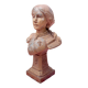 Buste Jeanne d’Arc en régule signé Defer, 1900