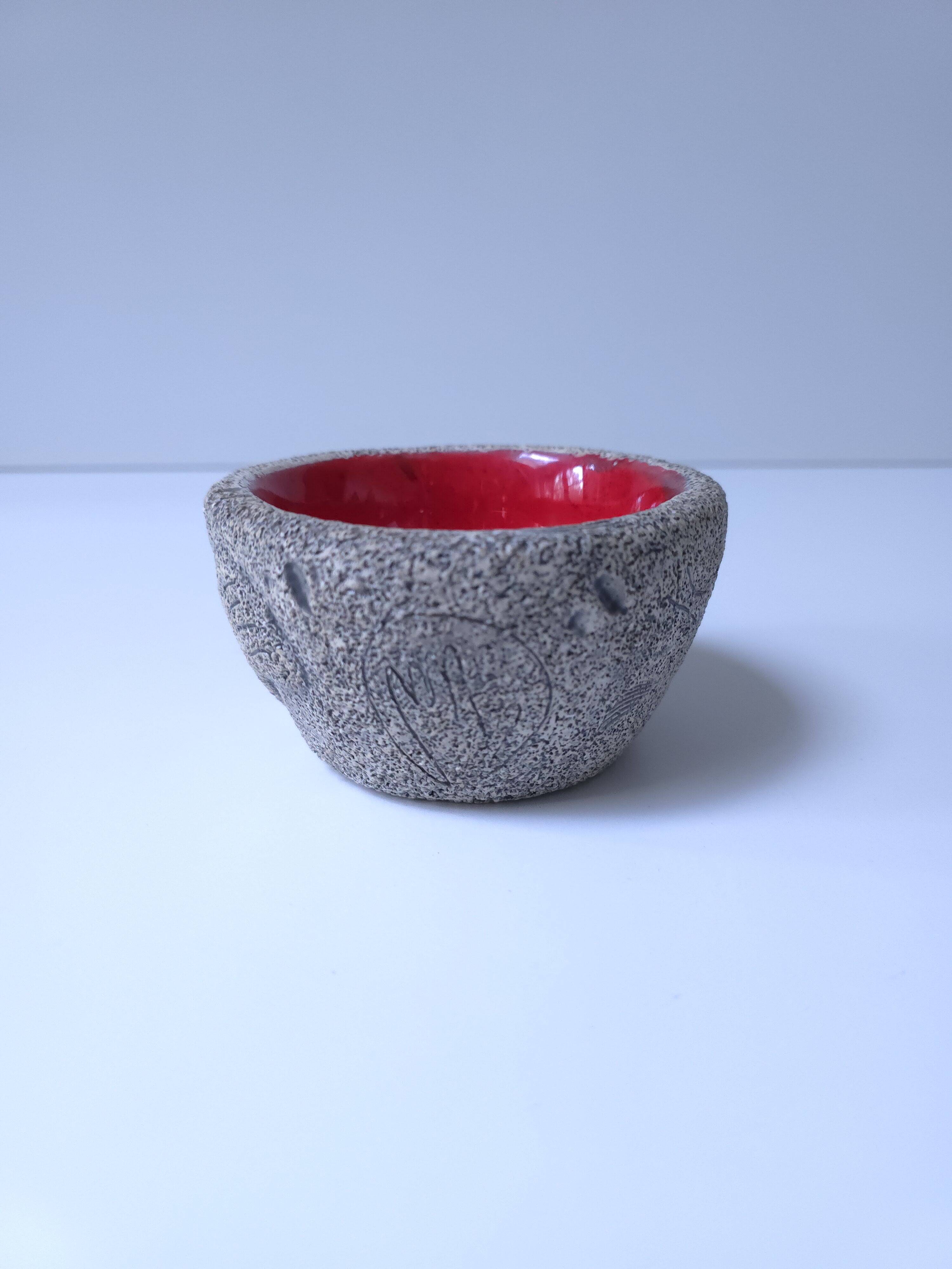 Empty pocket Francis Triay ceramic rock art 1960