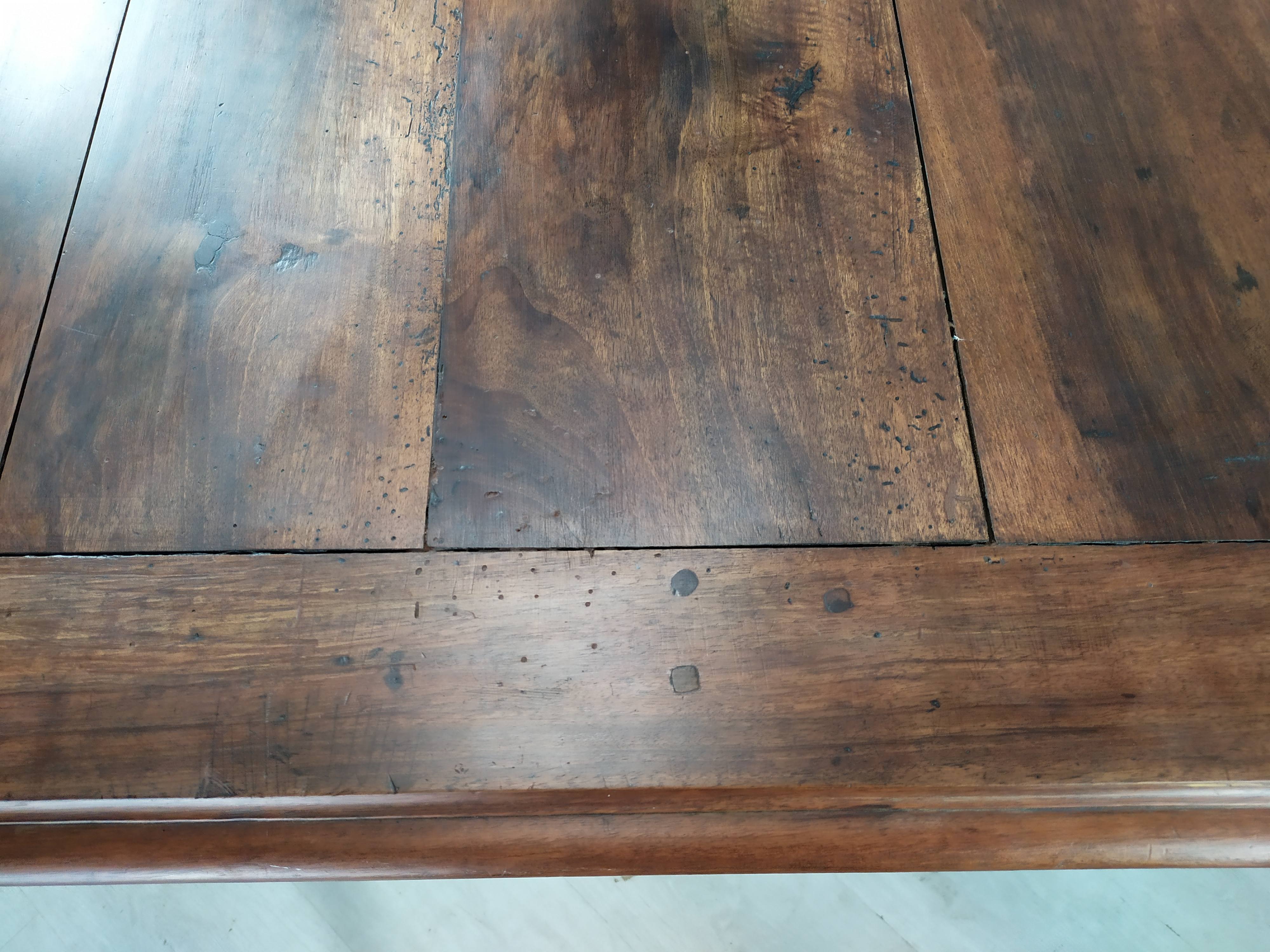 Louis XV walnut table