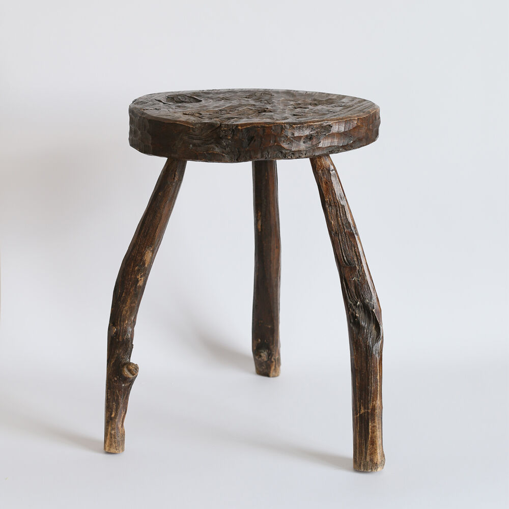 Tabouret brutaliste