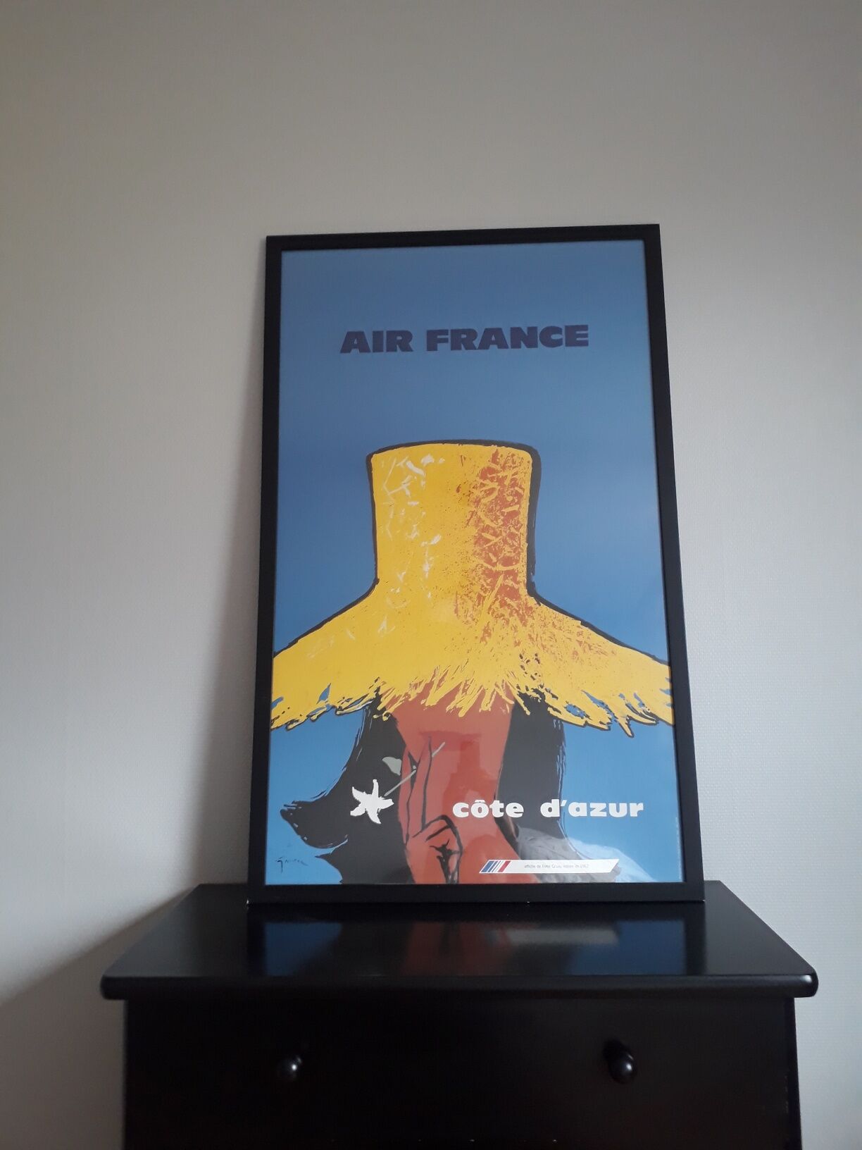 Air France Côte d'azur poster by René Gruau
