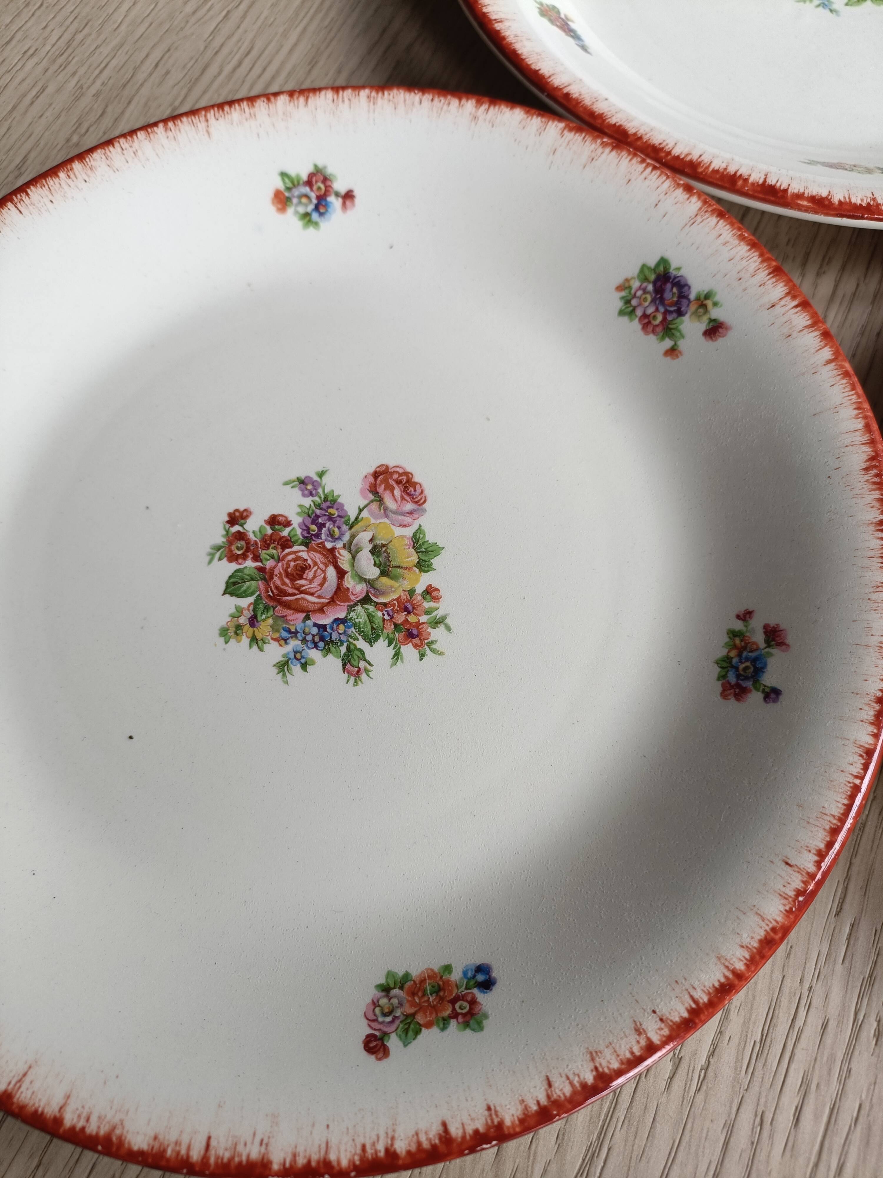 Three plates Moulin du Loup Orchies