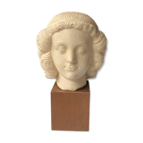 antique head sculpture Louvre Museum