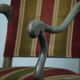 Louis XIII walnut sheep bone style chair