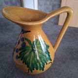 Small ceramic pitcher signed Liliane
