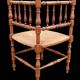 Old corner armchair