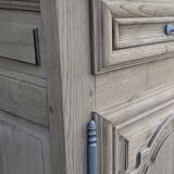 Raw wood sideboard