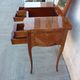 Coiffeuse style Louis XV en placage de  marqueterie